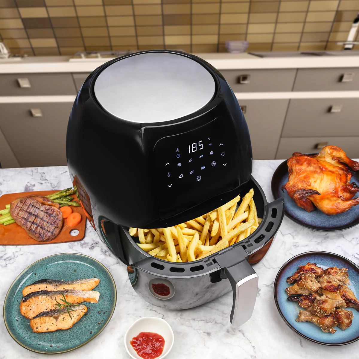 Vendas de air fryers crescem 32% em 2024