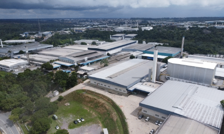 Zona Franca de Manaus, vista de cima