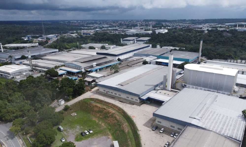Zona Franca de Manaus, vista de cima
