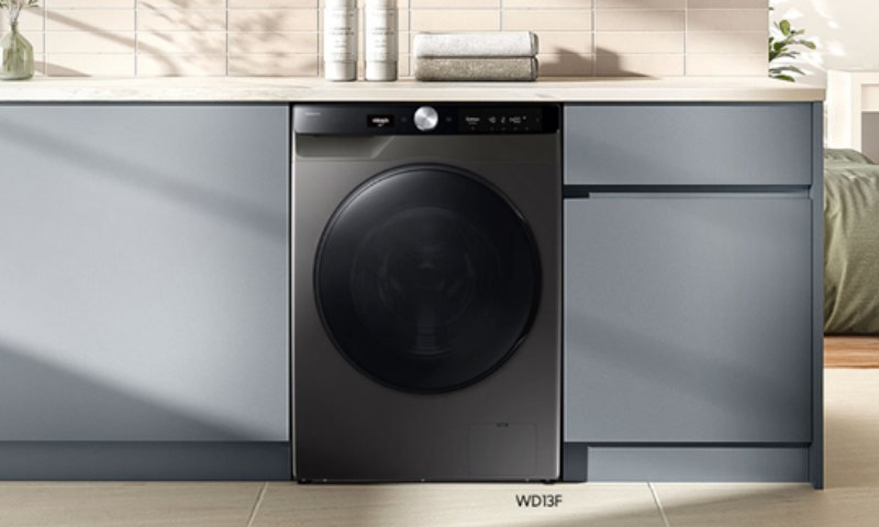 Samsung lança Lava e Seca inteligente com IA