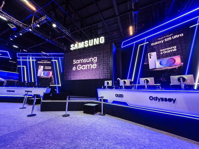 Samsung reforça ecossistema gamer completo na BGS 2025