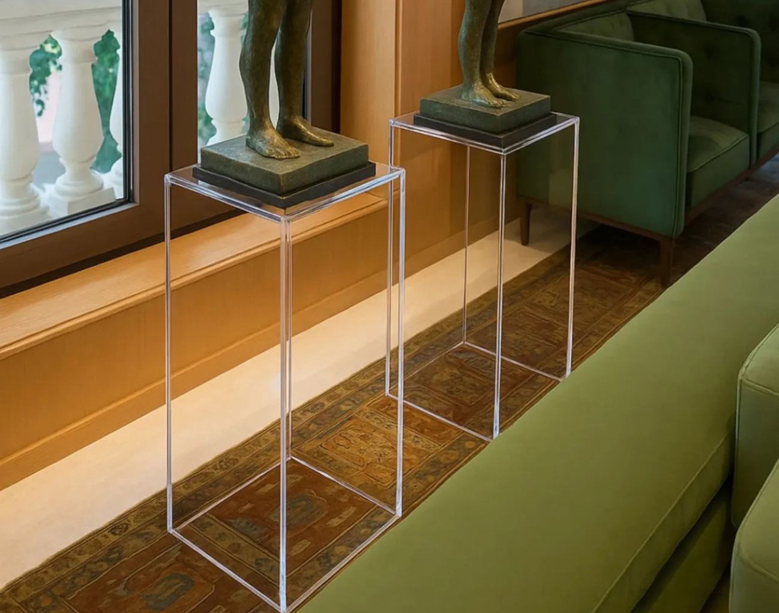 Acrílico vira luxo no design e na arquitetura