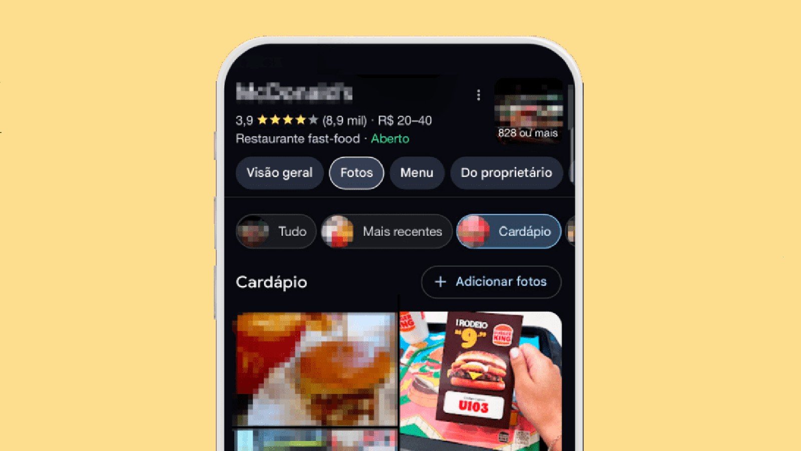 Google passa a exibir cupons de restaurantes diretamente na Busca