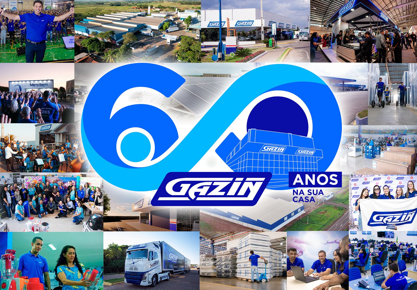 Grupo Gazin completa 60 anos com alto faturamento e expansão nacional