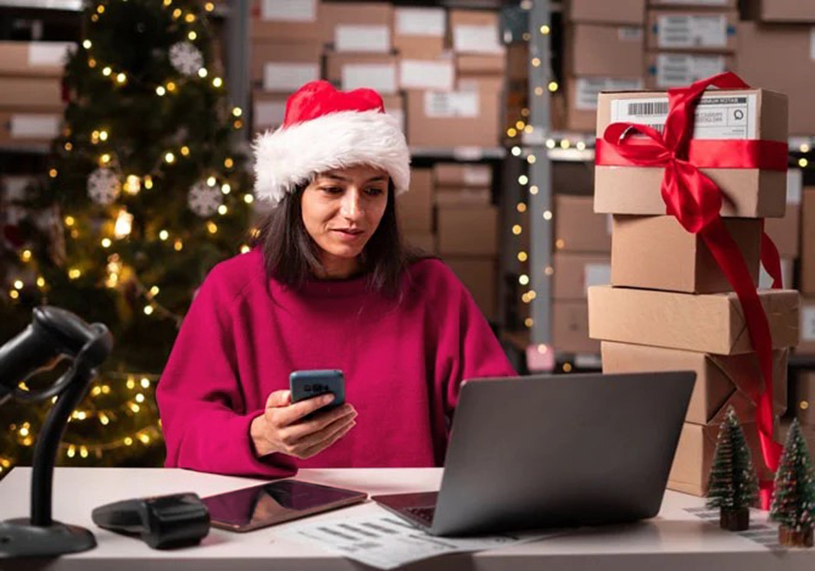 PIX lidera pagamentos no Natal: 4 em cada 10 vão parcelar