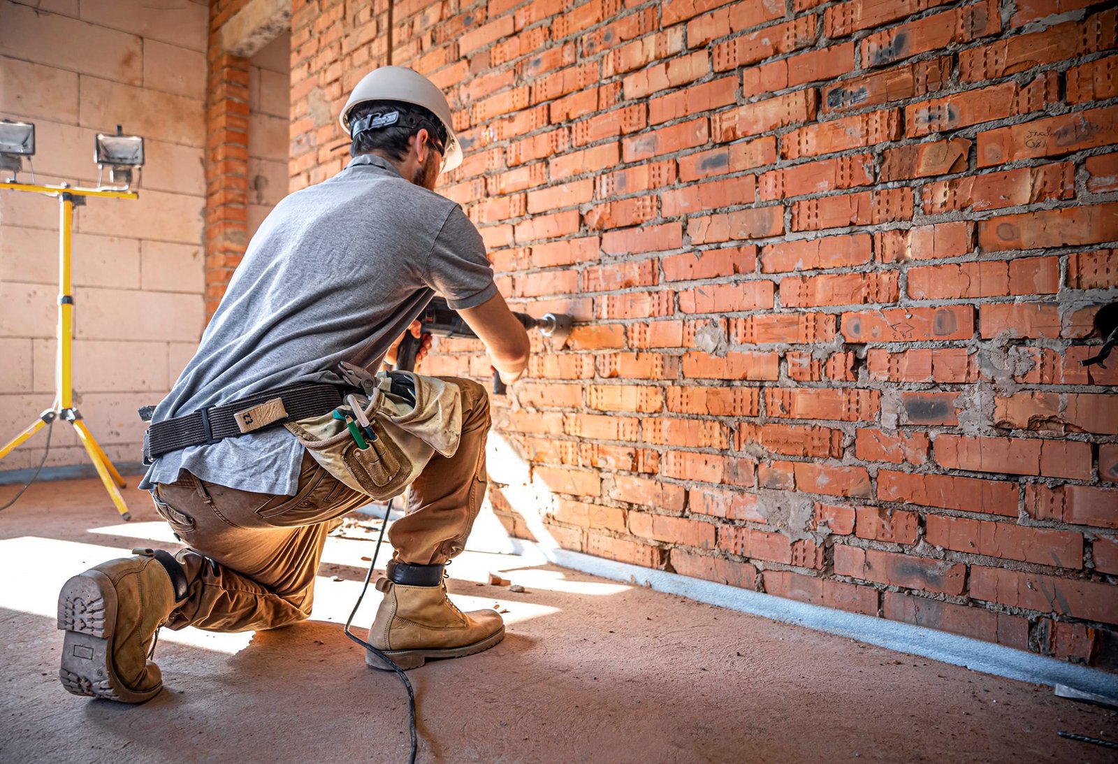 Intenção de realizar obras segue elevada no Brasil no fim do ano