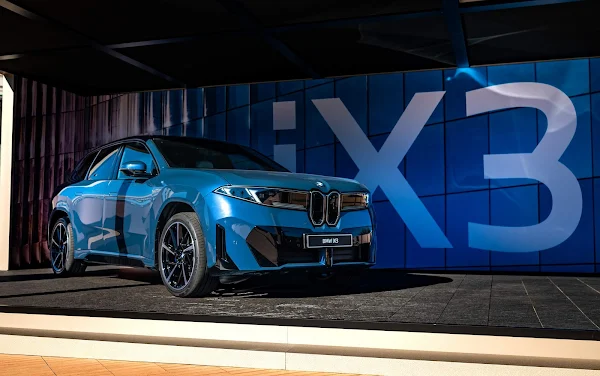 BMW iX3 estreia tecnologias da Neue Klasse na CES 2026