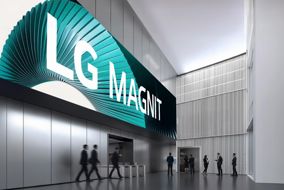 LG leva novo painel Micro LED Magnit à ISE 2026