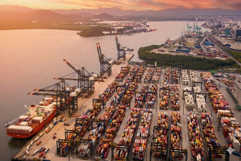 Porto de Santos avança para se tornar referência global em logística verde
