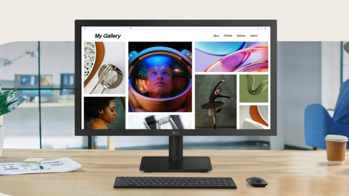 Monitor LG 120 Hz traz recursos para home office