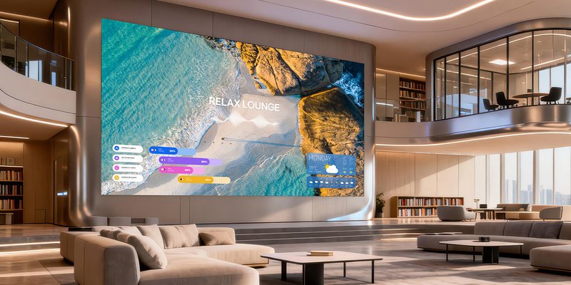 Novo MicroLED da LG mira uso contínuo em empresas