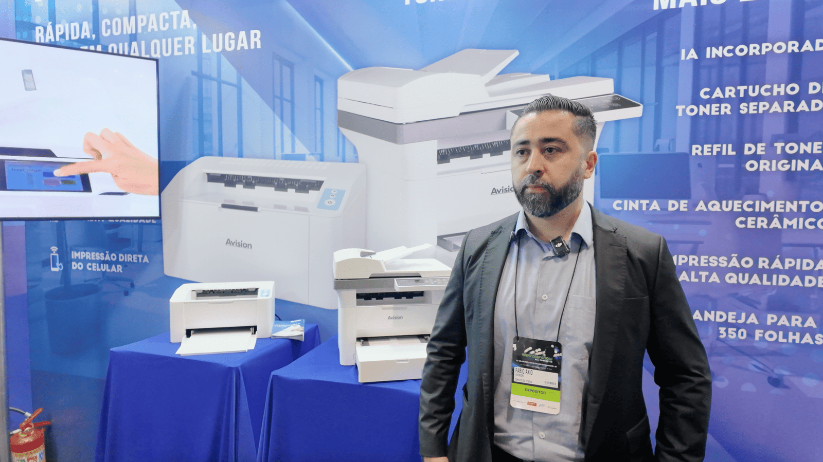 AVISON apresenta multifuncionais com IA que corrigem erros operacionais automaticamente