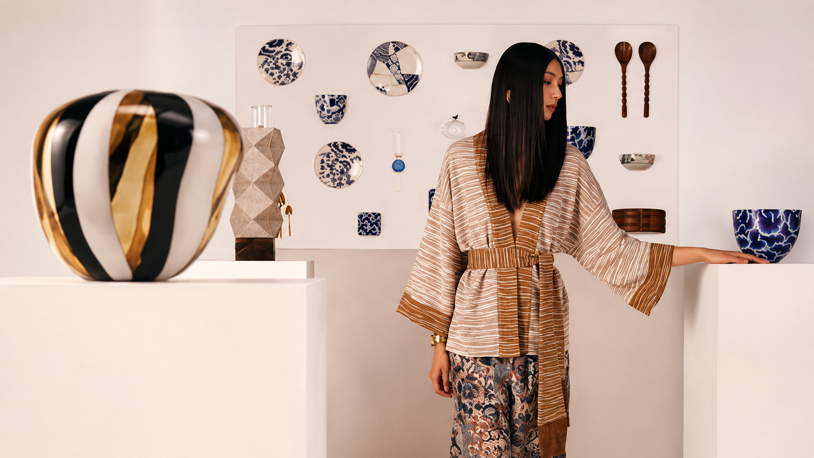 LE LIS une moda e décor na coleção Japão
