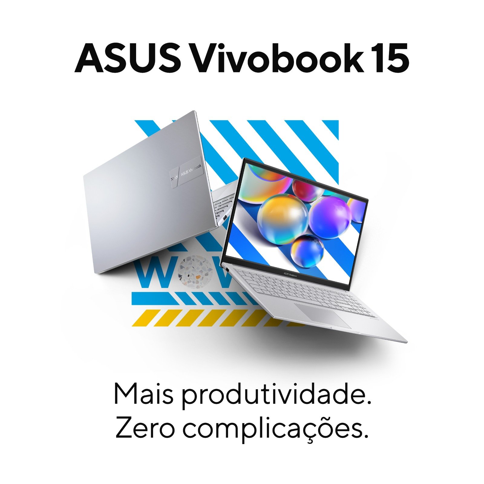 ASUS Vivobook 15 chega com nova família Intel Core