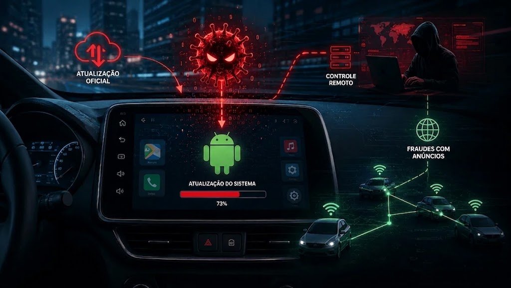 Centrais multimídia de carros viram alvo de malware Android