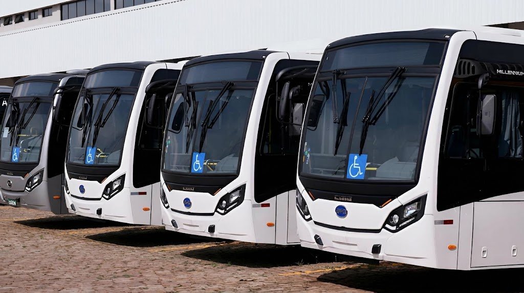 BYD chega a 1.000 chassis de ônibus elétricos no país