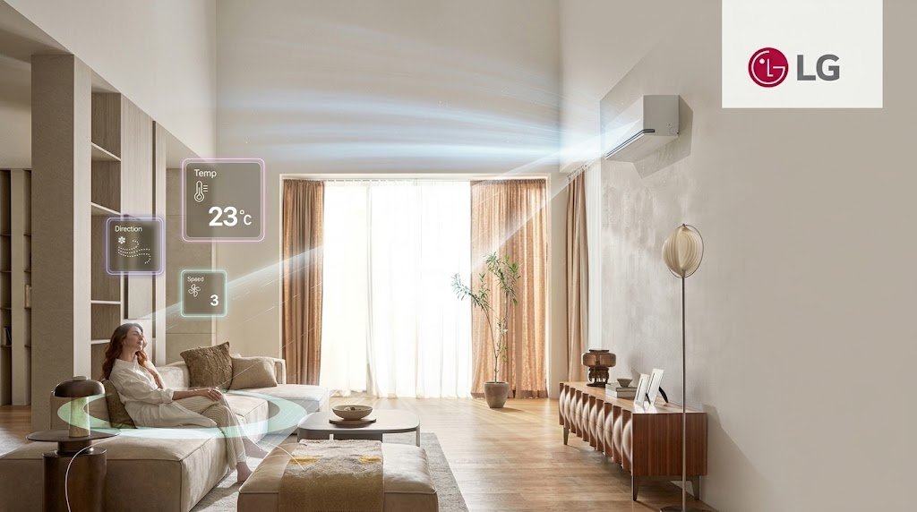 Ar-condicionado LG combina eficiência e conectividade