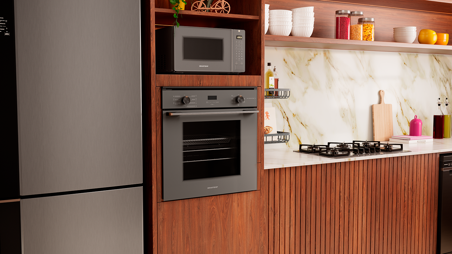 nova linha de fornos Brastemp