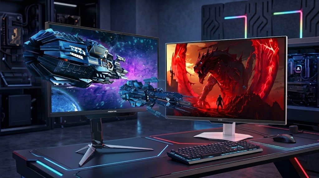 Acer revela novos monitores para gamers