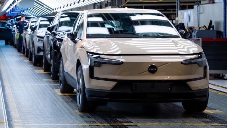 fábrica de carros elétricos da Volvo